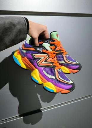 Кросівки new balance 9060 prism purple рвзнокольорові жіночі