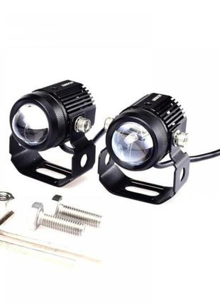 Светодиодные противотуманные фары alllight (мотоциклетные) mini driving light moto dc 9-36v