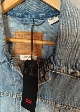 Новая джинсовая куртка джинсовка пиджак levis type 2 levi's деним trucker не selvedge