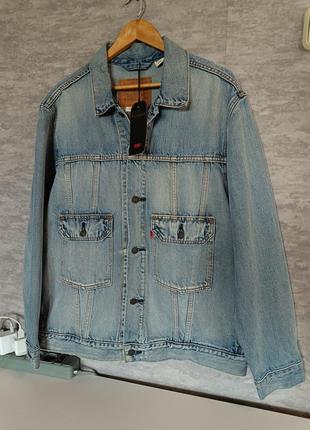 Новая джинсовая куртка джинсовка пиджак levis type 2 levi's деним