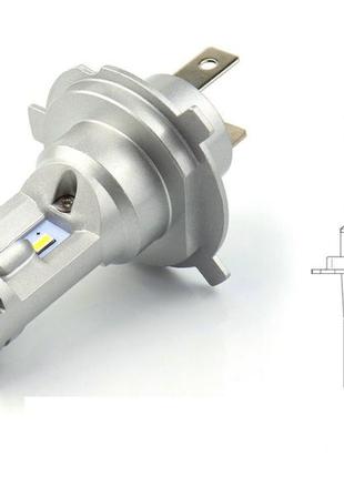 Комплект світлодіодних ламп baxster se plus h4 p43t 9-32v 6000 k 4000 lm