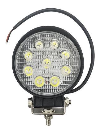 Led фара на 9 диодов! светодиодная фара на легковую, грузовик, трактор 27w.12-80v.