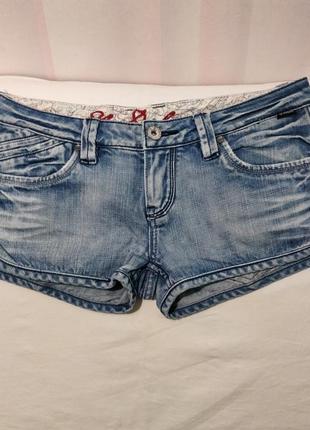 Шорты джинсовые короткие (пот 44-45 см) 97