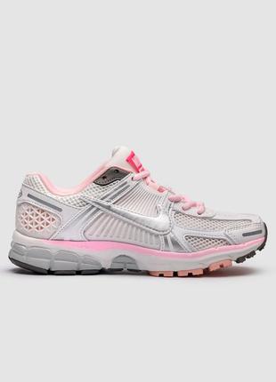 Женские кроссовки найк зум вомеро 5 / nike zoom vomero 5 silver/pink