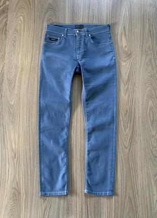 Мужские лёгкие летние джинсы с потёртостями zara man