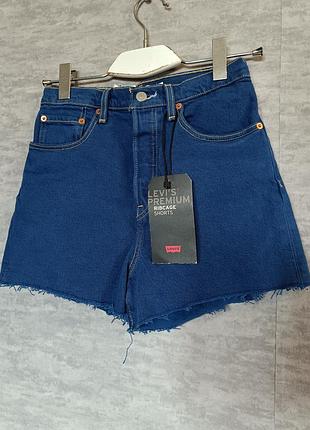 Новые женские джинсовые шорты levis premium levi's