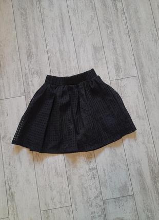 Чорна пишна спідниця на 9-11 років5 фото