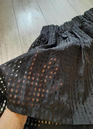 Чорна пишна спідниця на 9-11 років3 фото