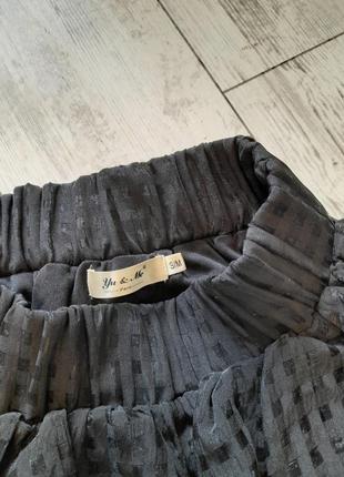 Чорна пишна спідниця на 9-11 років6 фото