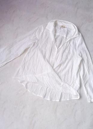 Рубашка сорочка біла базова