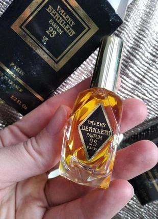 Парфюм раритетный valery berklem parfum 23 винтаж шикарный аромат