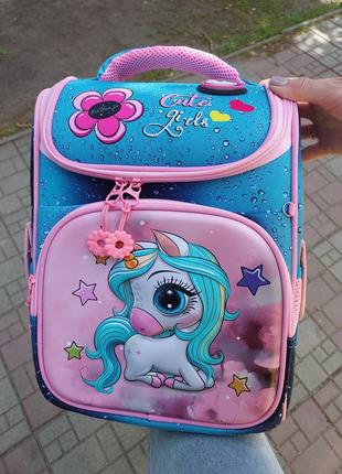 Рюкзак шкільний для дівчинки портфель