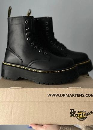 Жіночі черевики   dr martens jadon black (без хутра) 37