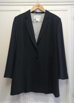 Пиджак, удлиненный, черный, шерсть 💯, от jaeger, Англия, винтаж