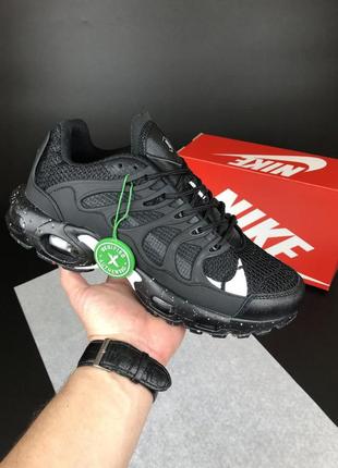 Кроссовки nike air terrascape plus черные женские / мужские