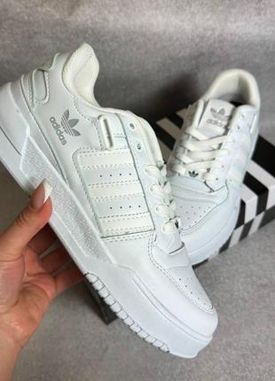 Чоловічі кроссівки adidas forum white