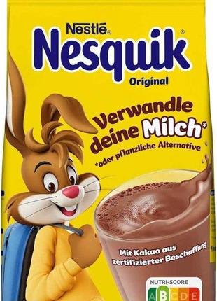 Шоколадний напій nesquik пакет 400 г (7613037084566)