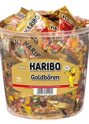 Жевательные конфеты haribo 10 г микс (55925)