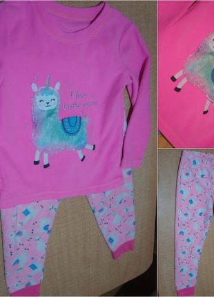 Флісова піжама 5-6 років флисовая пижама