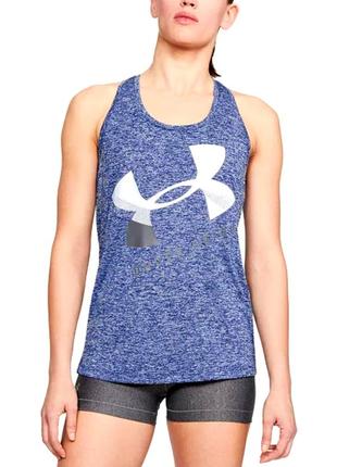 Under armour женская майка  tech™ graphic twist /10004/