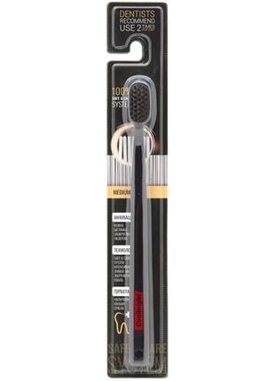 Зубная щетка coolbright safe & care medium gold (6900059399947)