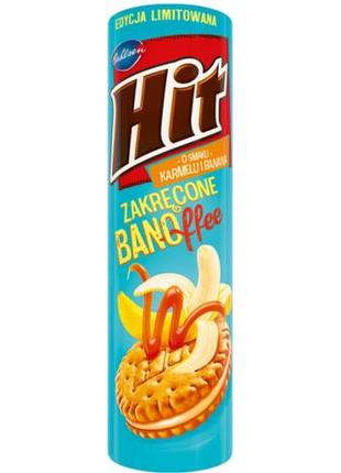 Печиво bahlsen hit twist карамель-банан 220 г (5901414205362)