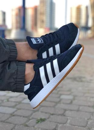 Кросівки жіночі bc0506 adidas iniki het blue white