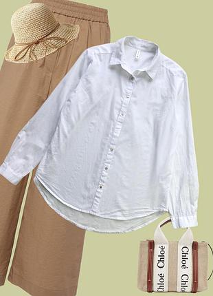 Стильная рубашка свободного кроя chicopee