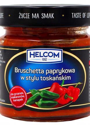 Соус helcom bruschetta pomidorowa w stylu toskanskim 225 мл (5902166711101)