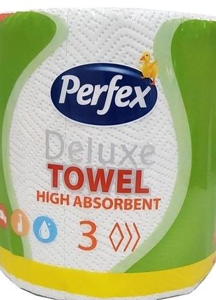 Паперовий рушник perfex deluxe towel 3 шари 1 рулон (8606110850027)