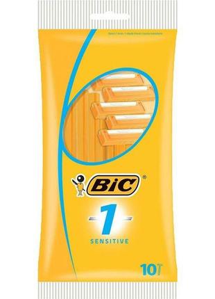 Станки для гоління bic sensitive 1 лезо 10 шт  (3086125705119)