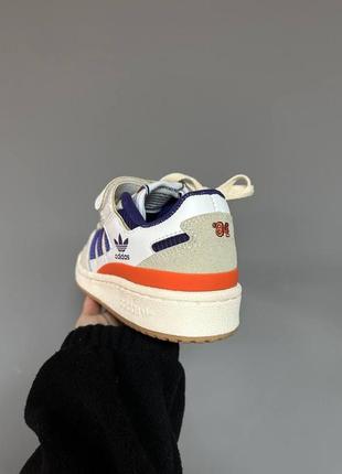 Кроссовки женские adidas forum low 84 purple orange4 фото