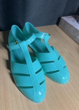 Силиконовые сандалии marc jacobs. оригинал