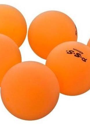 Тенісні кульки 6 штук, 40 мм, у коробці