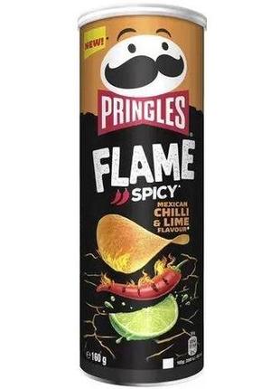 Чіпси pringles mexican chilli & lime spicy 160 г (5053990173099)