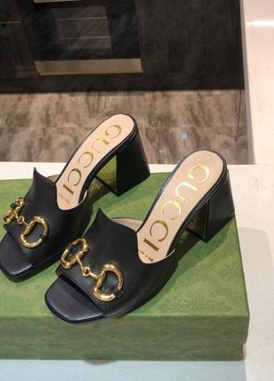Босоножки сабо брендовые gucci3 фото
