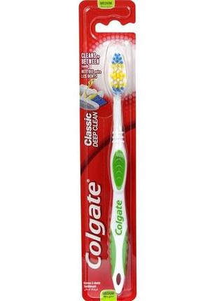 Зубна щітка colgate classic deep clean medium (8714789823775)