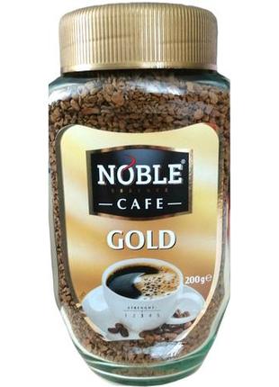 Кофе растворимый noble gold 200 г (5901583412813)