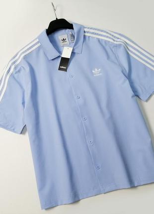 Рубашка шведка летняя мужская adidas classic shirt