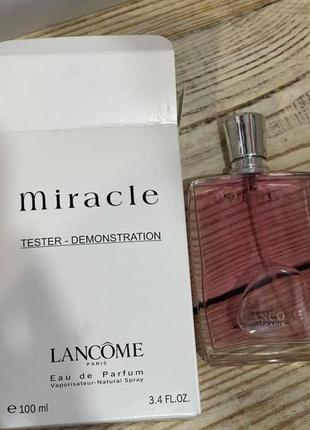 Духи жіночі lancome miracle (tester) 100 ml ланком міракл (тестер) 100 мл