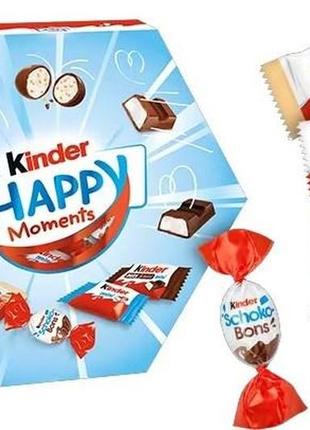 Конфеты kinder happy moments 161 г (8000500389652)