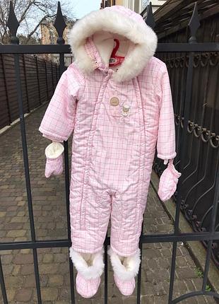 Фото 307 демисезонный комбинезон chicco на рост 80-86 см
