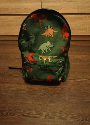 Школьный рюкзак h&amp;m с динозаврами