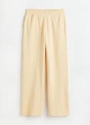 Hm linen blend стильні вільні брюки в стилі zara cos mango arket hilfger gap