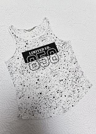Майка лето h&amp;m 134/128/7/8/9