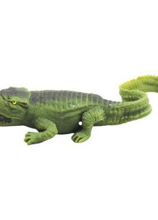 Игрушка-тянучка "крокодил", зеленый