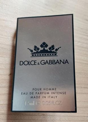 Dolce & gabbana k eau de parfum intense парфумована вода