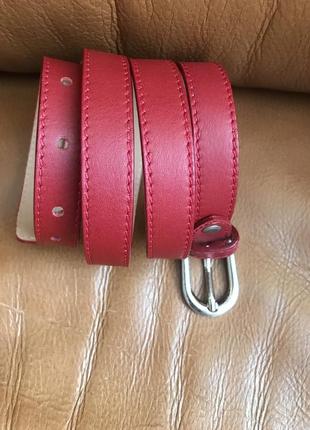 Ремень кожаный новый