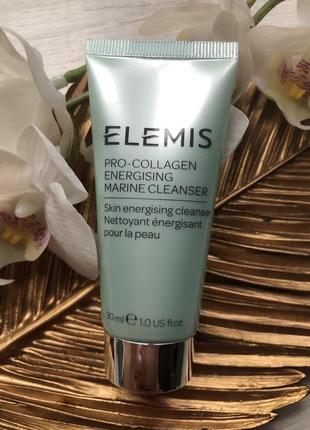 Засіб для вмивання очищення шкіри pro-collagen energising marine cleanser від elemis