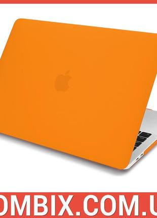 Чехол для макбука apple macbook air 13" case (оранжевый)